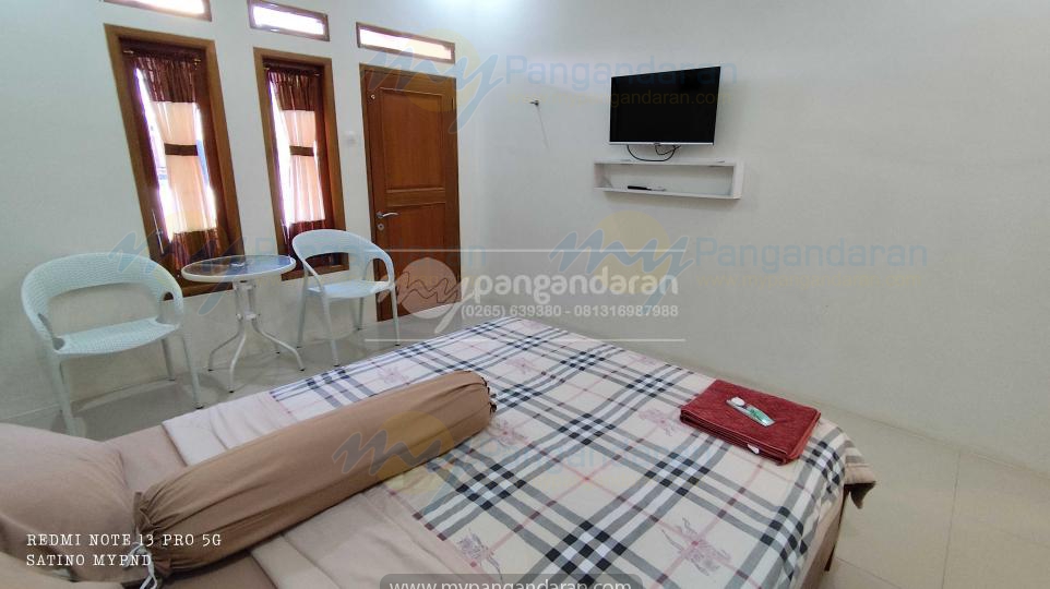   Tampilan Kamar 1 Bed Pondok ZaLfa Pangandaran