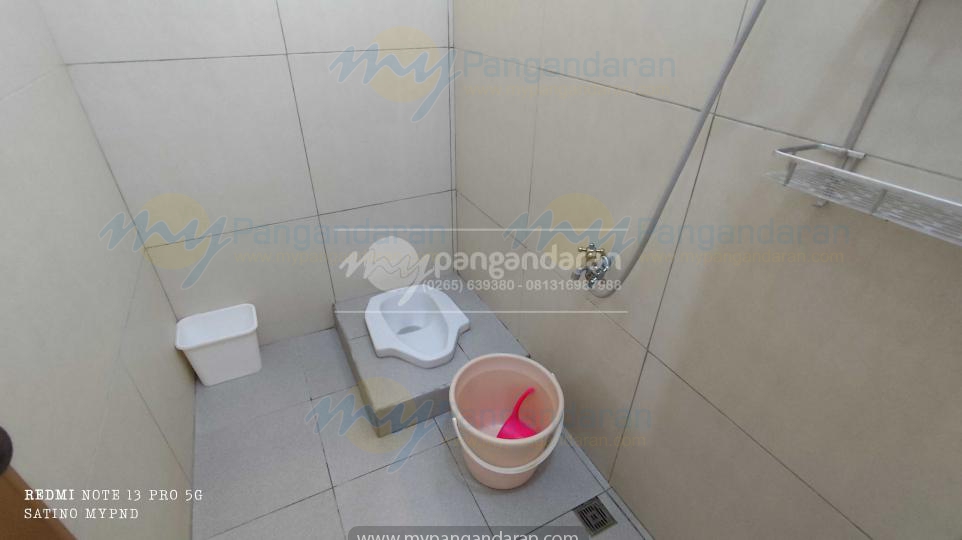   Tampilan Kamar Mandi Pondok ZaLfa Pangandaran